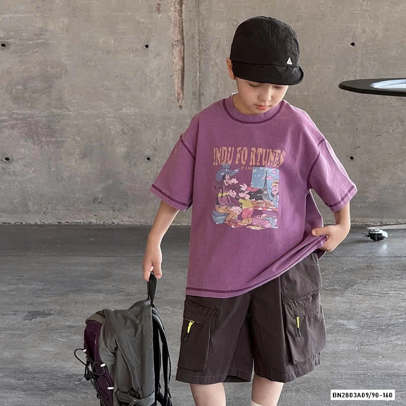 ÁO THUN SCOOPYDO 25B128 AMBB