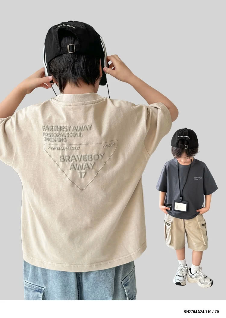 ÁO THUN IN NỔI LƯNG