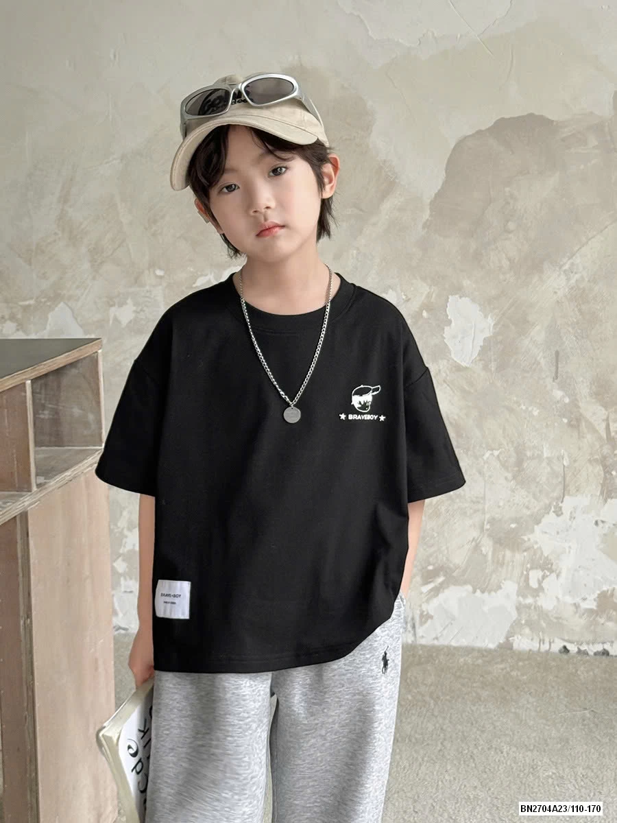 ÁO THUN BRAVEBOY IN HÌNH LƯNG