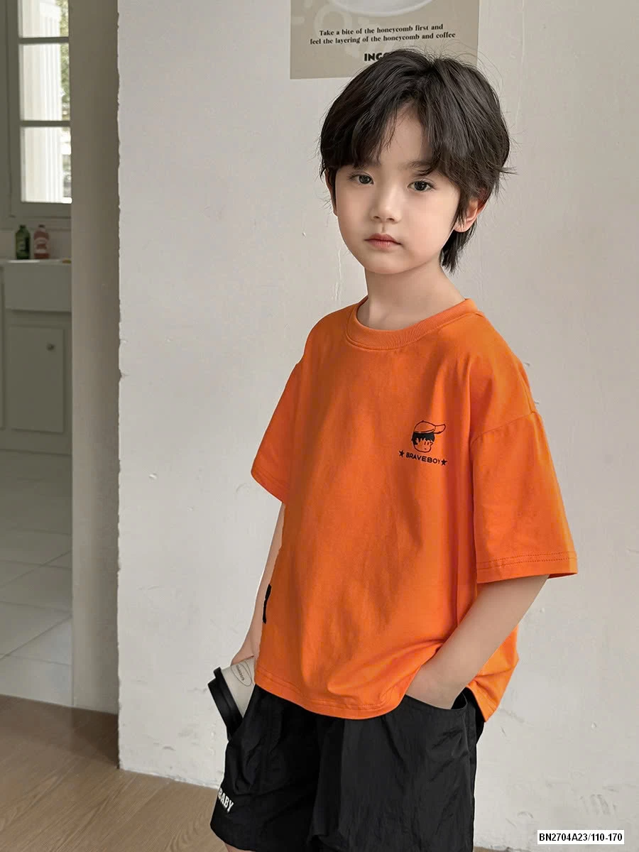 ÁO THUN BRAVEBOY IN HÌNH LƯNG