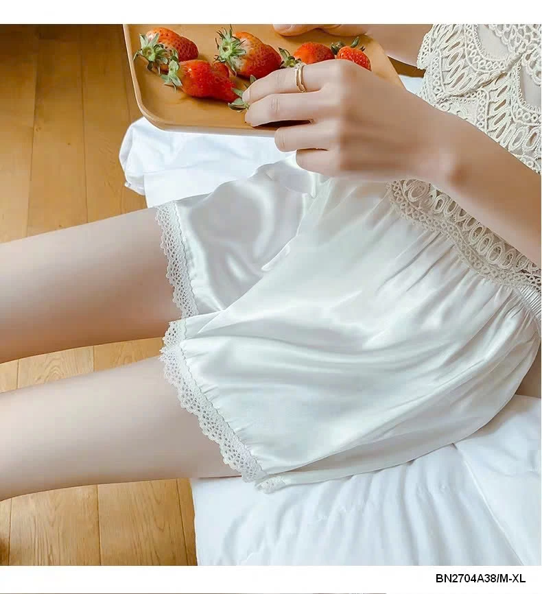 SHORT LỤA VIỀN REN