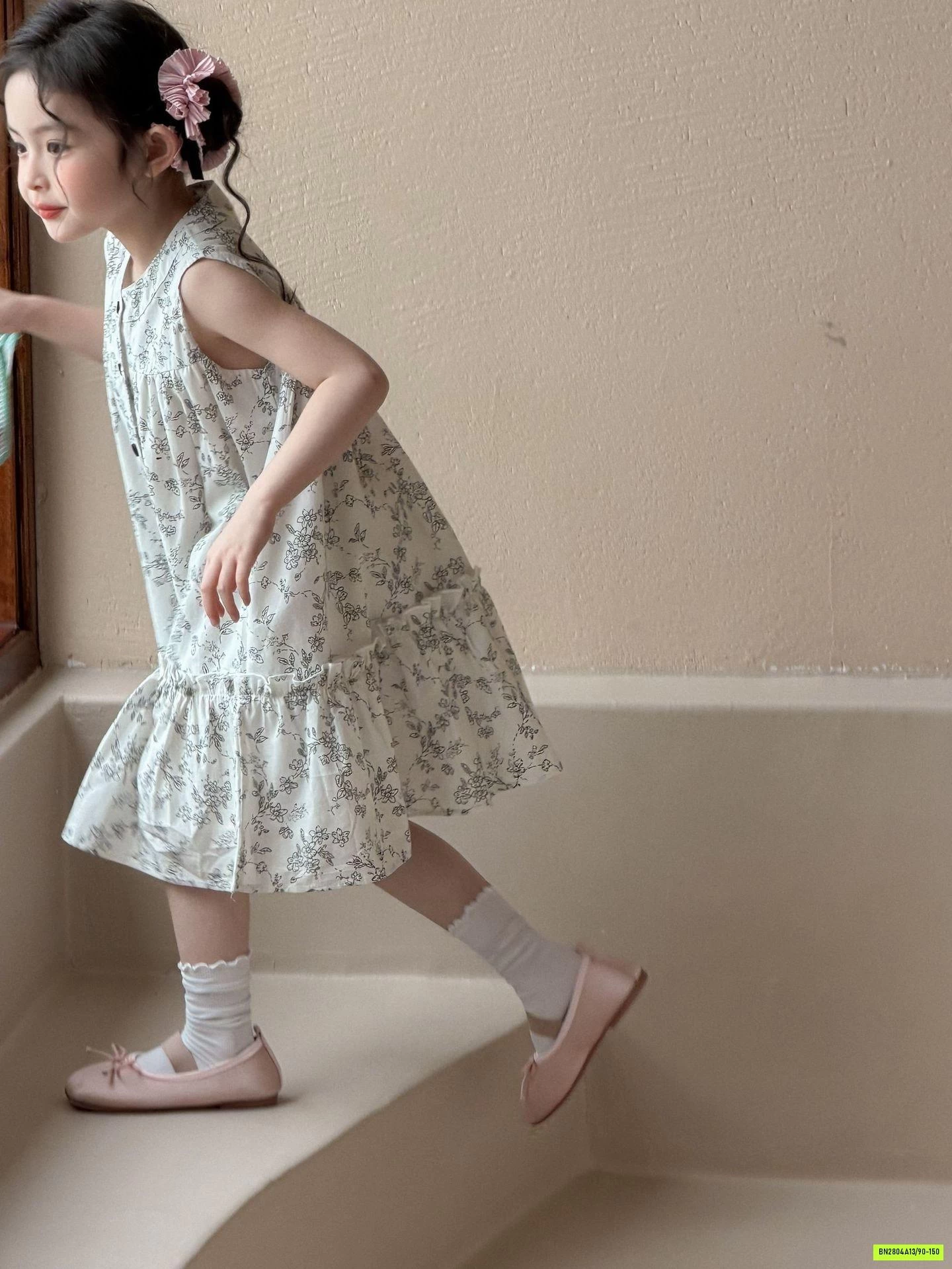 ĐẦM BABYDOLL HOA NHÍ