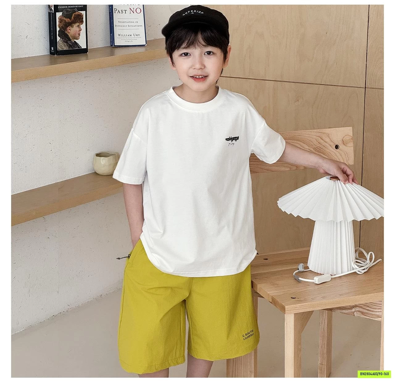 SHORT GIÓ IN CHỮ AOAO