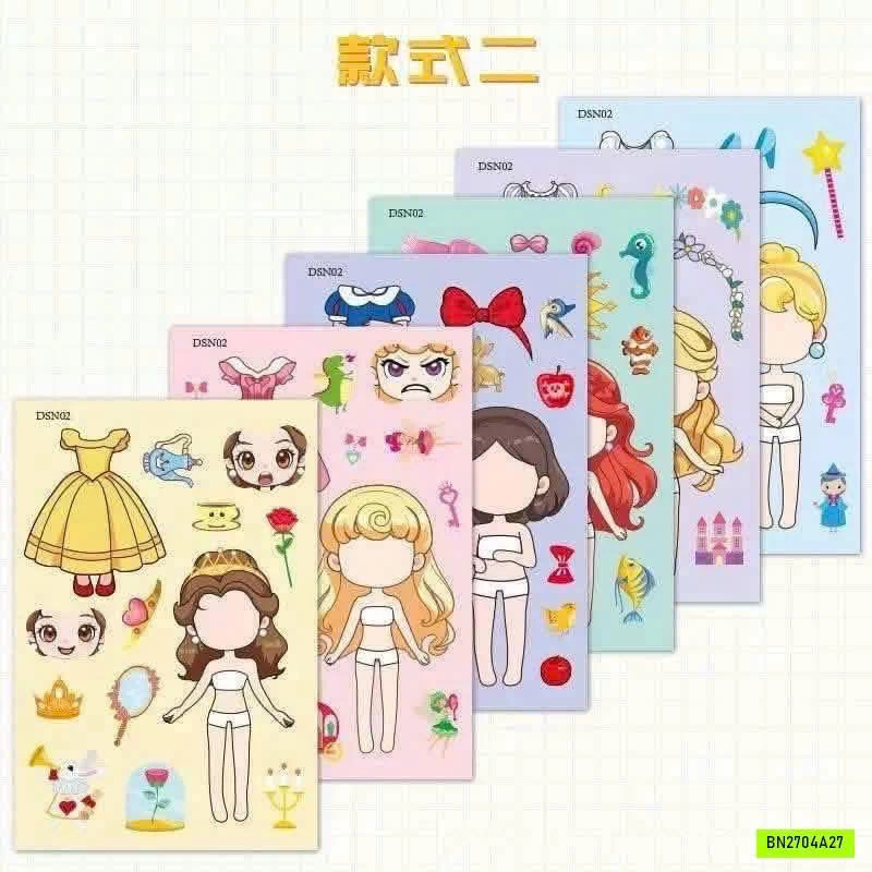 COMBO 112 TỜ MIẾNG DÁN TRANG TRÍ