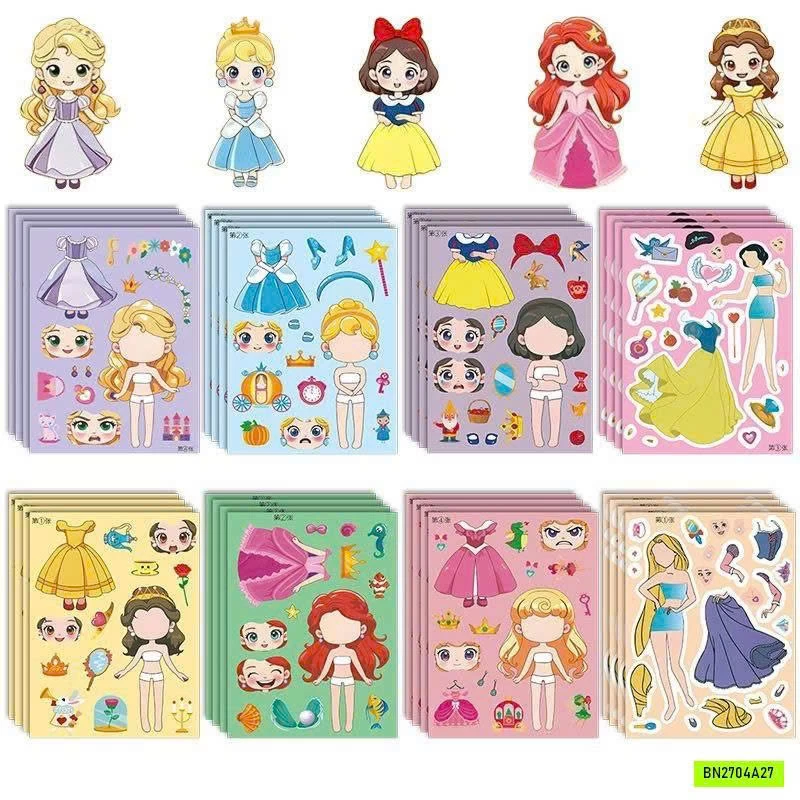 COMBO 112 TỜ MIẾNG DÁN TRANG TRÍ