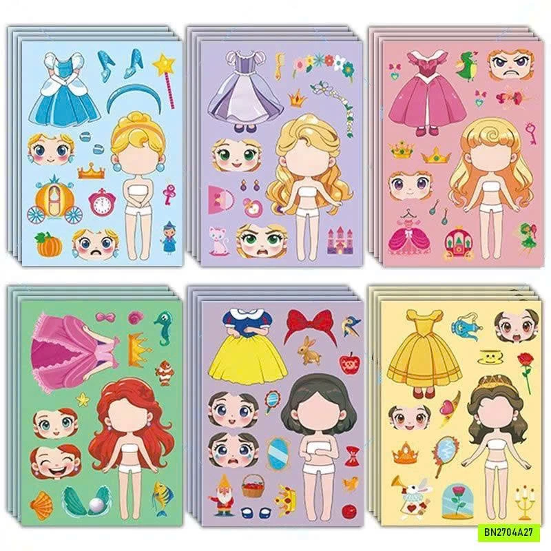 COMBO 112 TỜ MIẾNG DÁN TRANG TRÍ