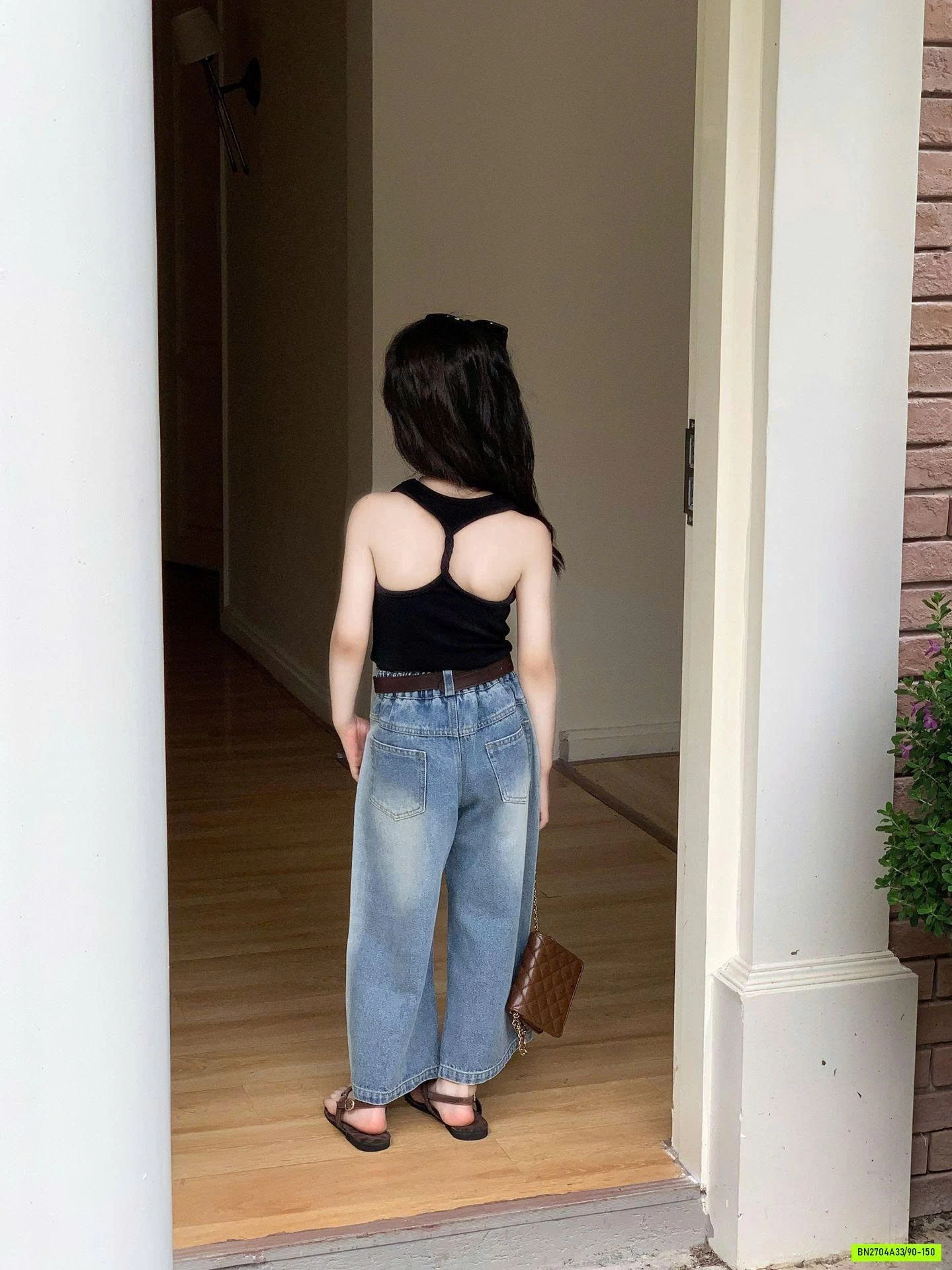 ÁO YẾM MIX JEANS SUÔNG RÁCH