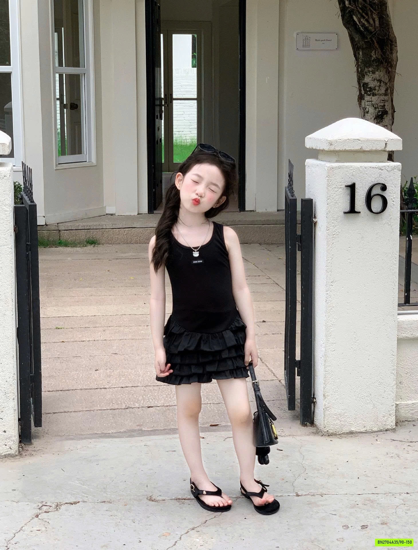 SÉT VÁY ĐEN GIẢ 2 LỚP XẾP TẦNG