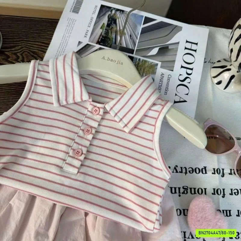 SÉT POLO KẺ MIX CV BÍ