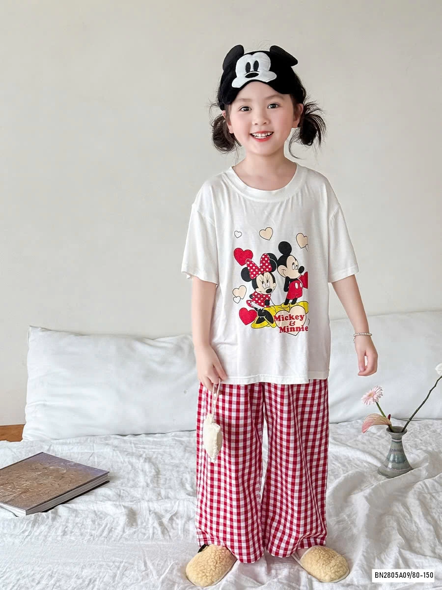 BỘ MẶC NHÀ QUẦN KẺ DỄ THƯƠNG