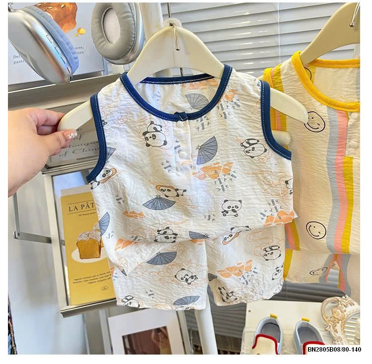 BỘ BA LỖ VẢI XÔ CHO BÉ