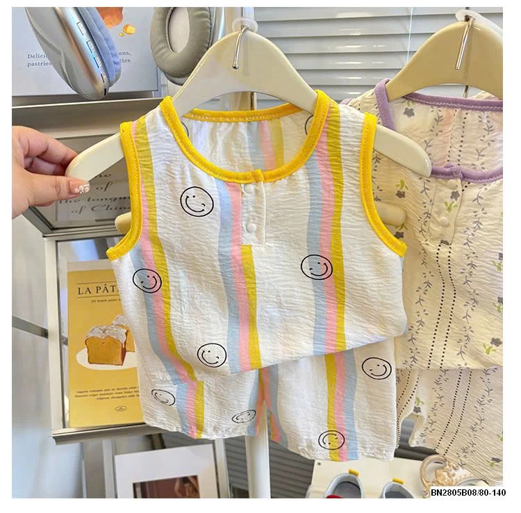 BỘ BA LỖ VẢI XÔ CHO BÉ