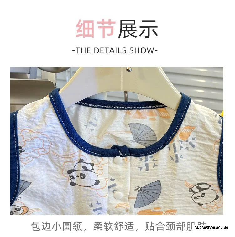 BỘ BA LỖ VẢI XÔ CHO BÉ