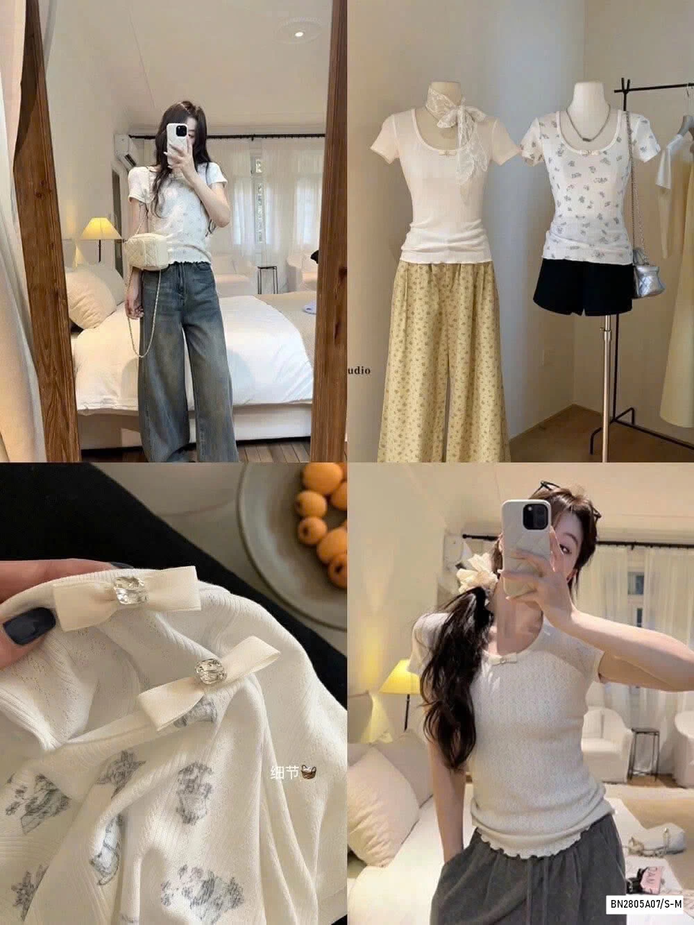 ÁO MONTOGHI CỔ NƠ WG.WE