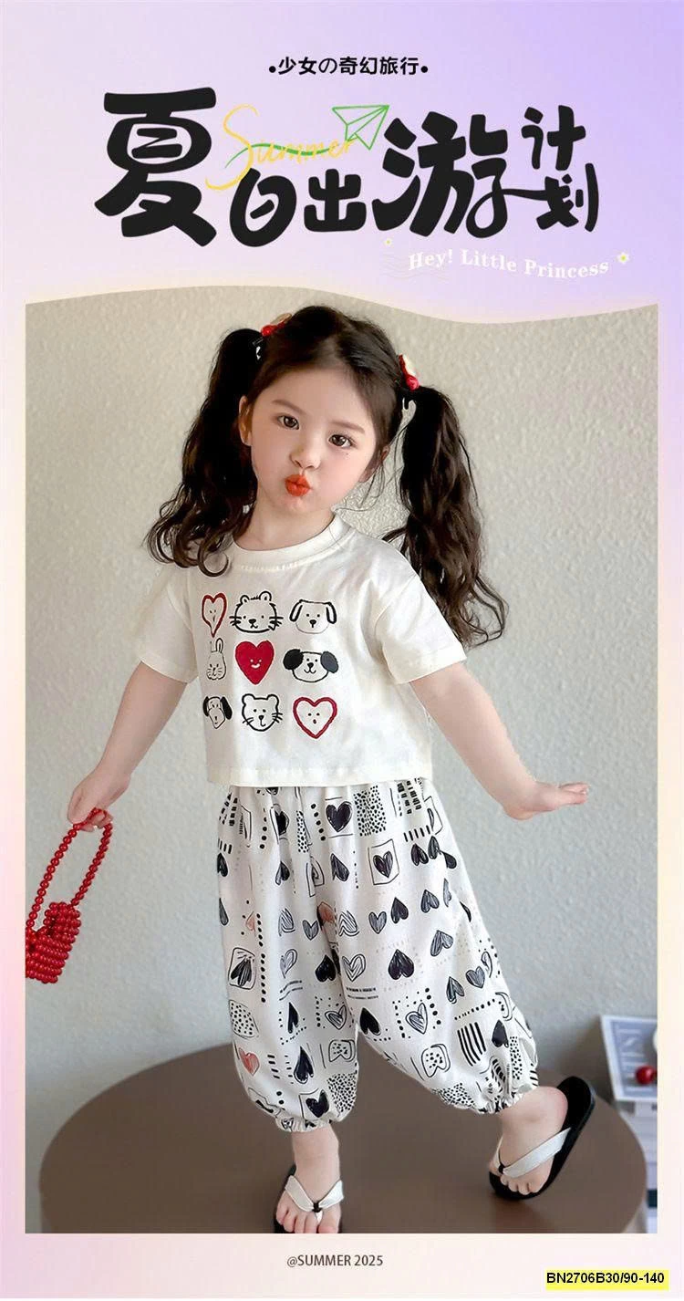 BỘ CÚN TRÁI TIM QUẦN BO GẤU