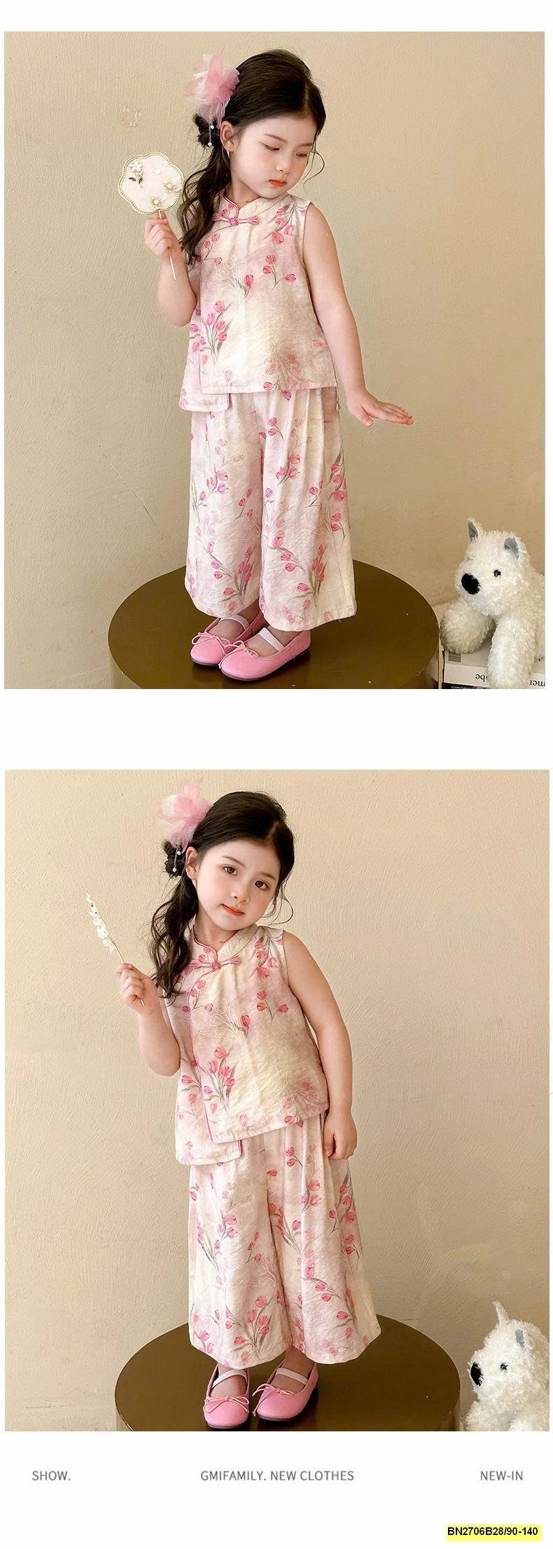 BỘ SƯỜN XÁM HOA TULIP