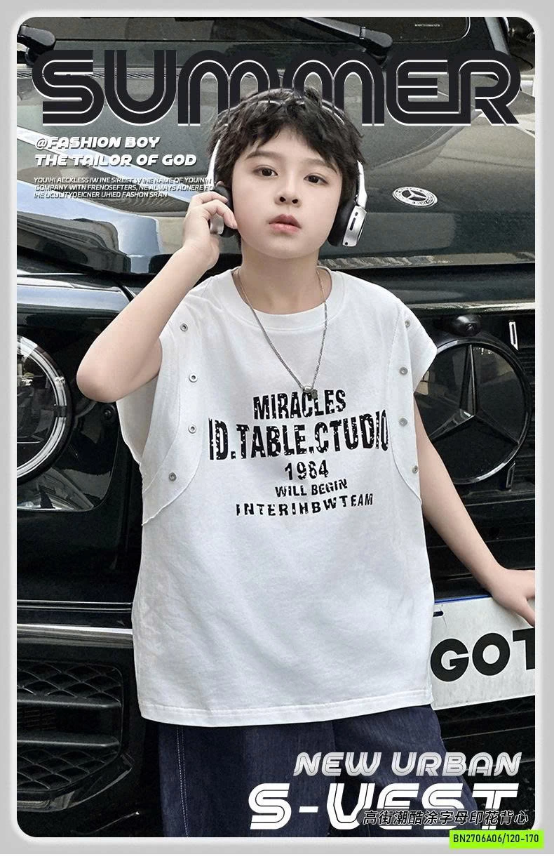 TANKTOP TÁN ĐINH IN CHỮ SZ ĐẠI