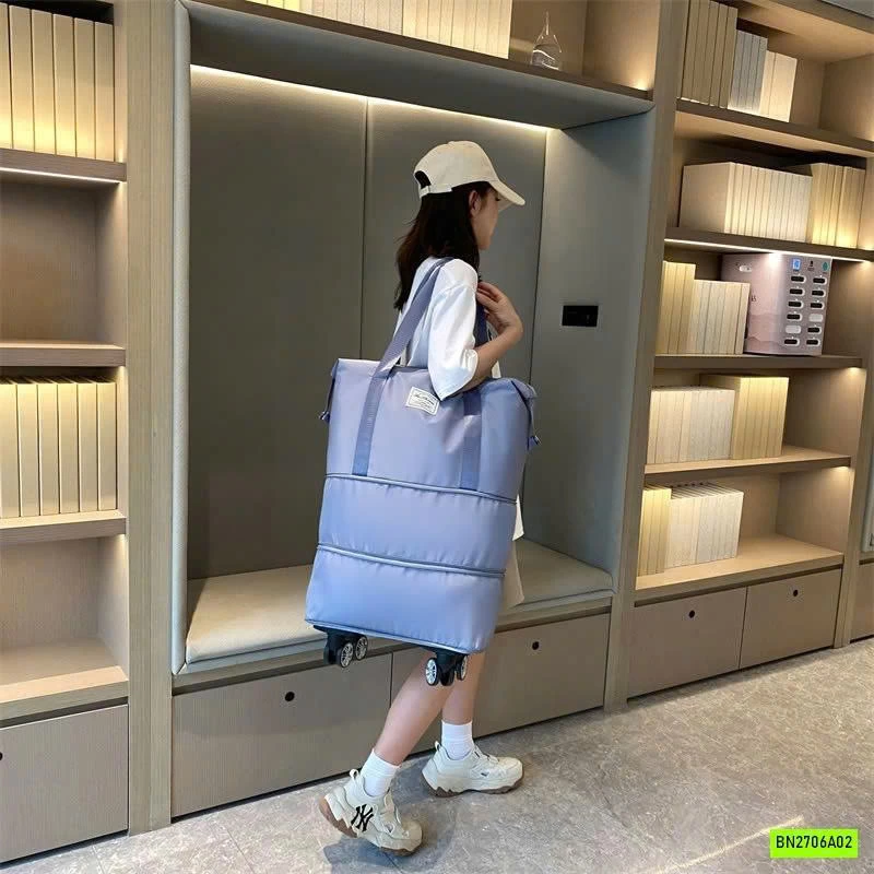 TÚI DU LỊCH KIỂU MỚI CÓ BÁNH XE ĐẨY