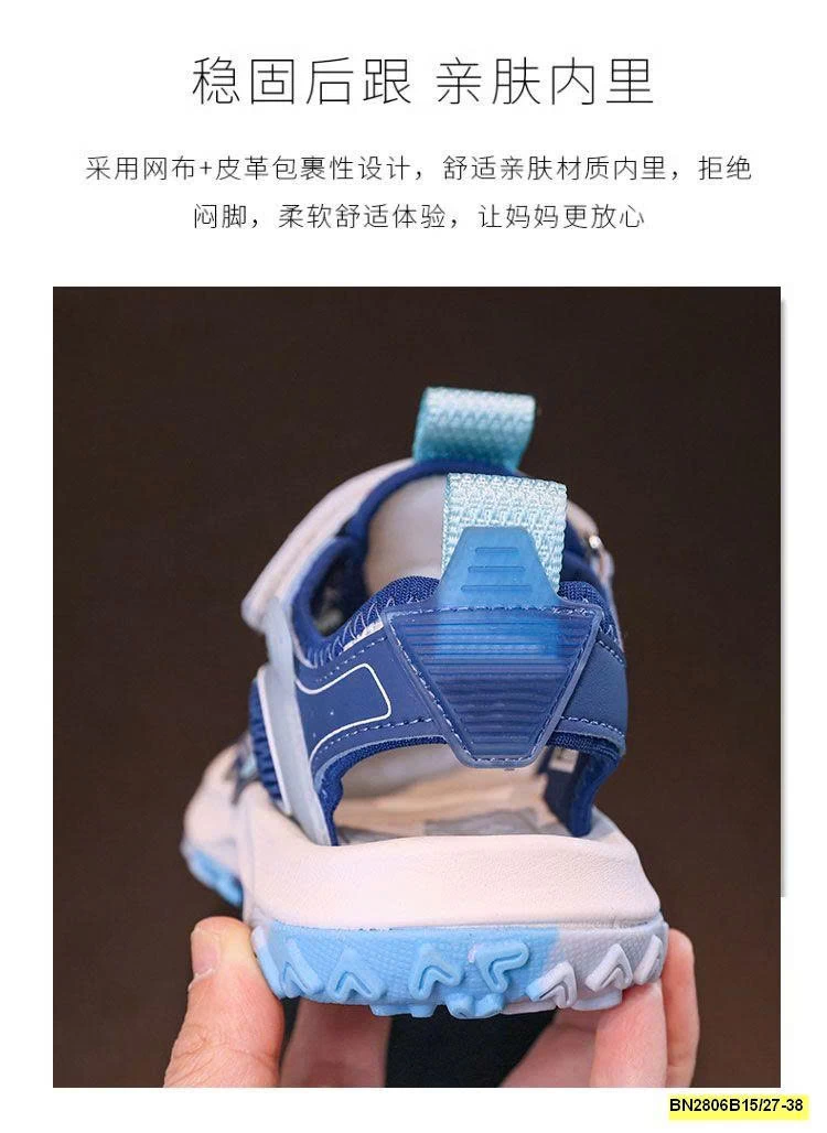 SANDAL LƯỚI PHỐI MÀU