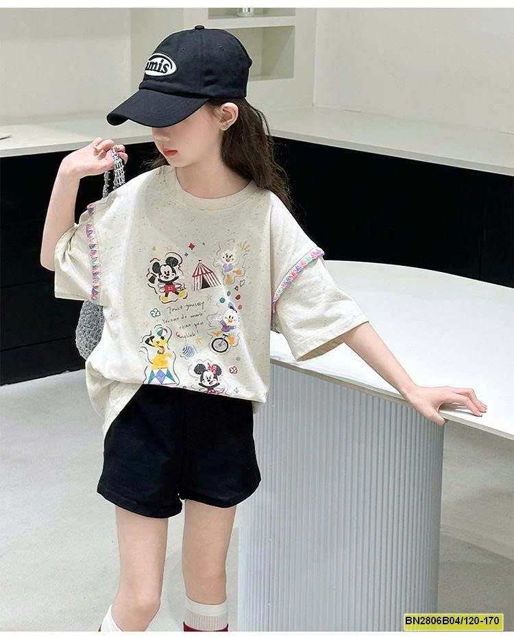 ÁO THUN MICKEY MUỐI TIÊU