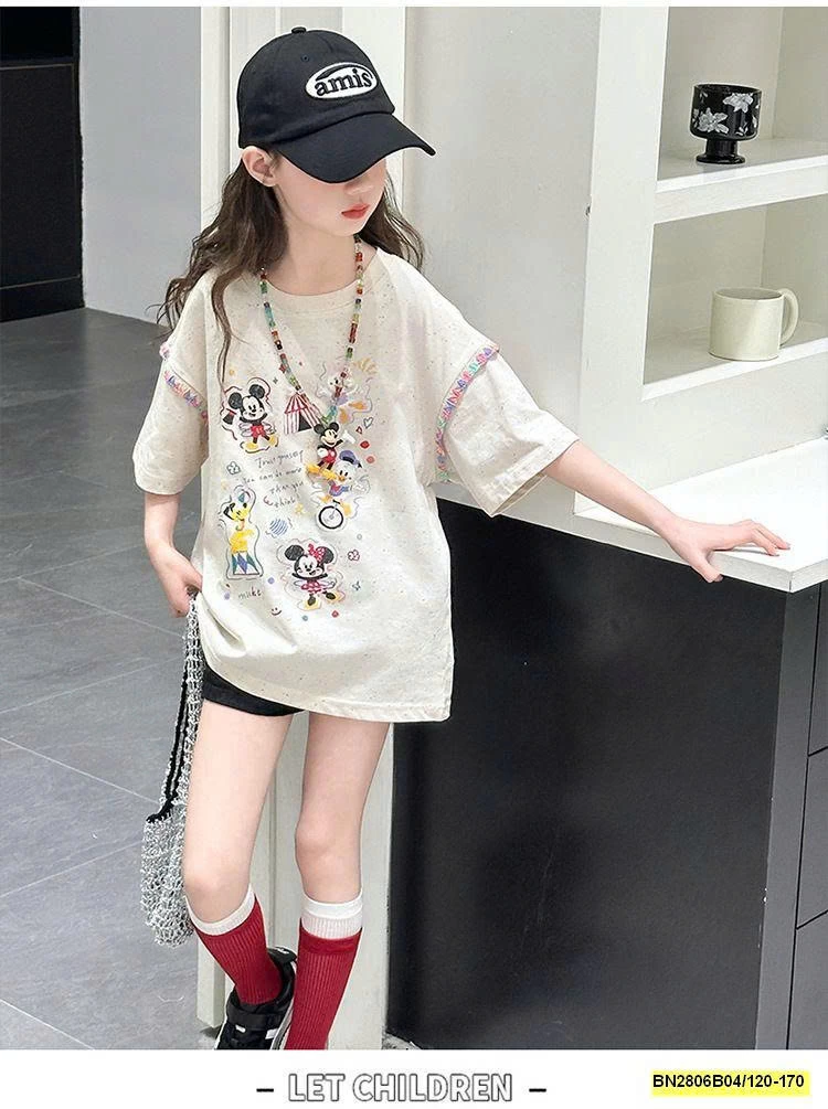 ÁO THUN MICKEY MUỐI TIÊU