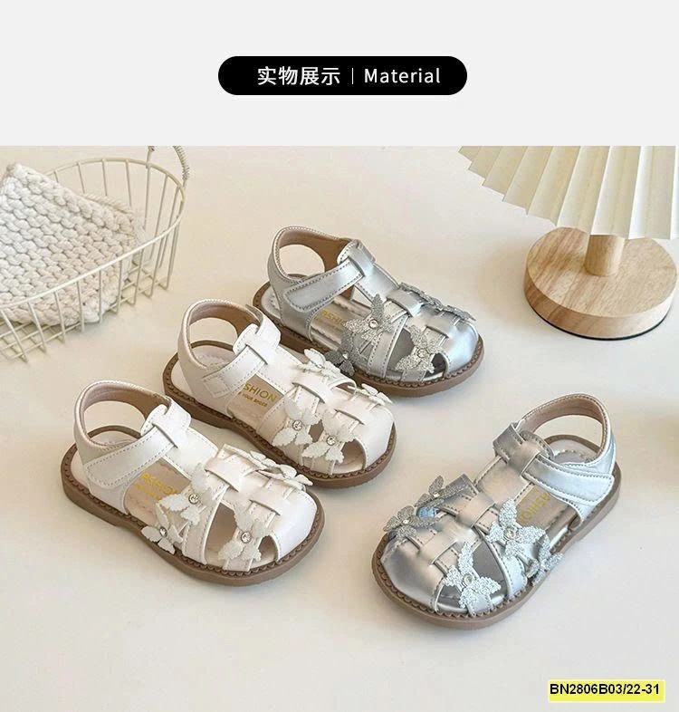 SANDAL GẮN BƯỚM BÉ GÁI