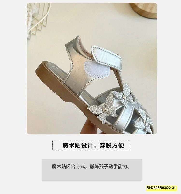 SANDAL GẮN BƯỚM BÉ GÁI