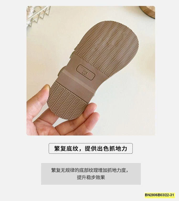 SANDAL GẮN BƯỚM BÉ GÁI