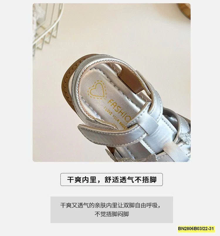 SANDAL GẮN BƯỚM BÉ GÁI