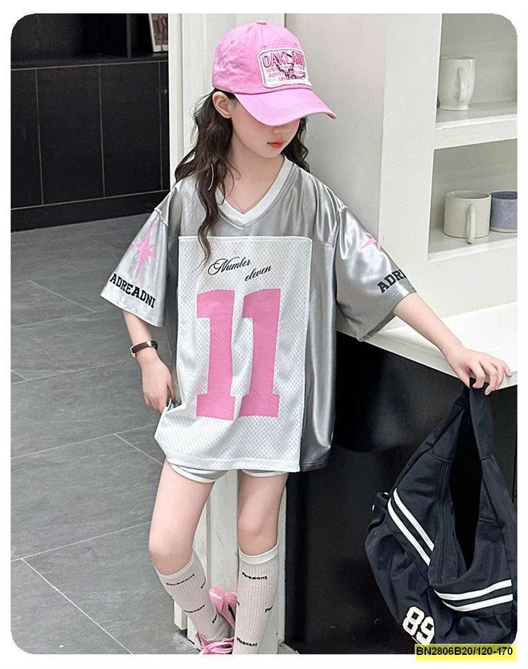 SÉT THỂ THAO SỐ 11 BÉ GÁI