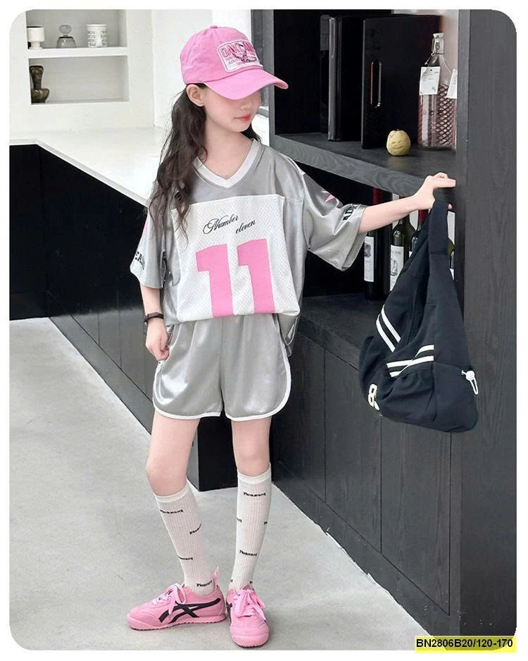 SÉT THỂ THAO SỐ 11 BÉ GÁI