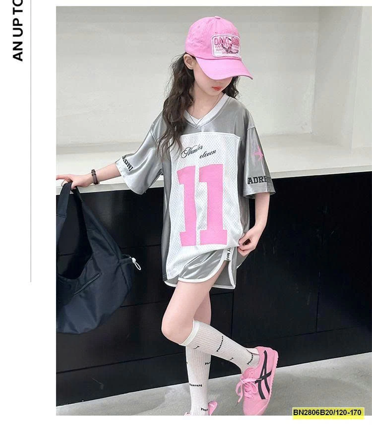 SÉT THỂ THAO SỐ 11 BÉ GÁI