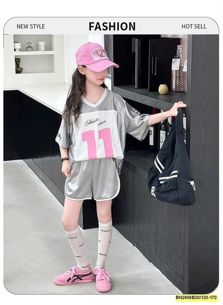 SÉT THỂ THAO SỐ 11 BÉ GÁI