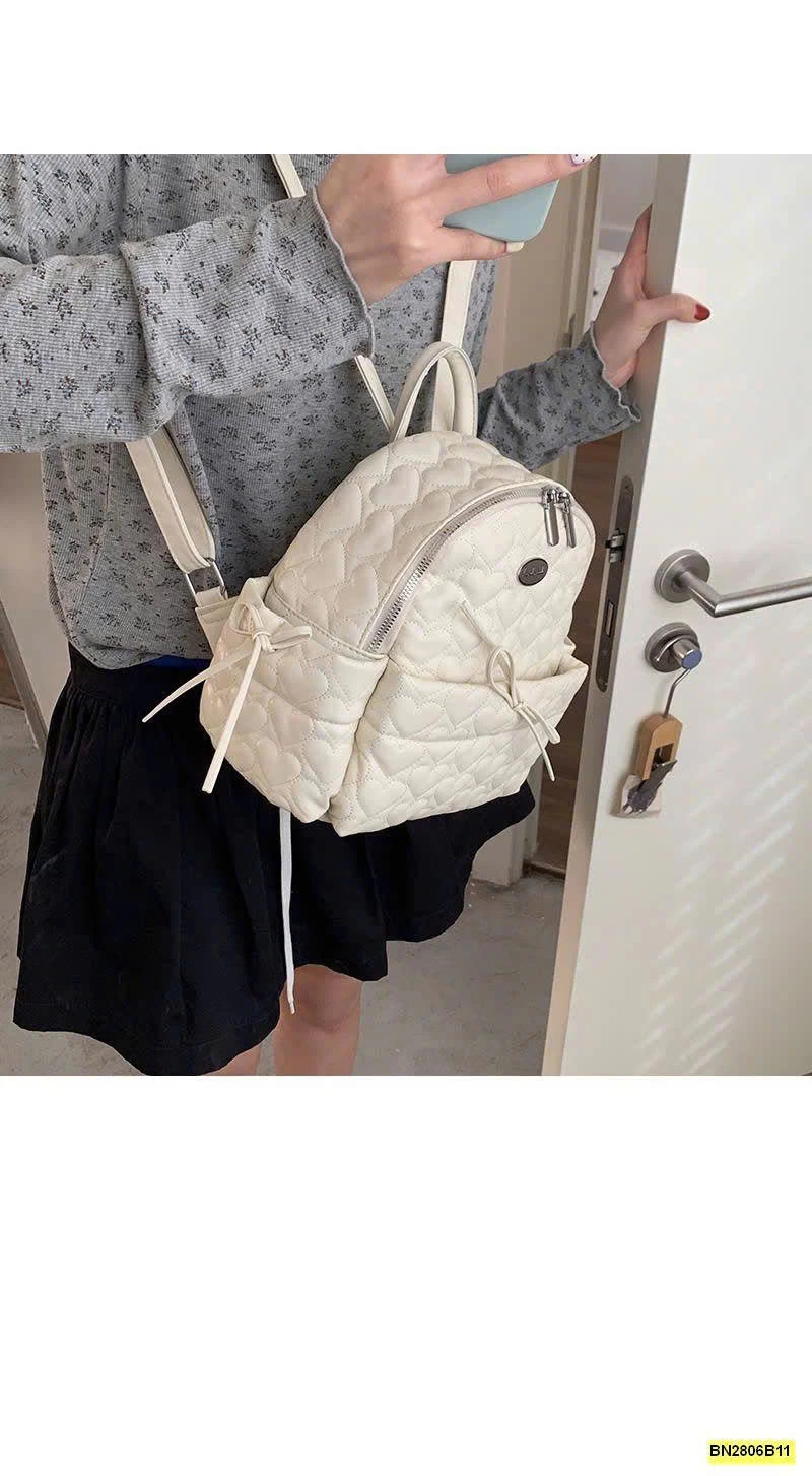 BALO MINI TRÁI TIM THỜI TRANG