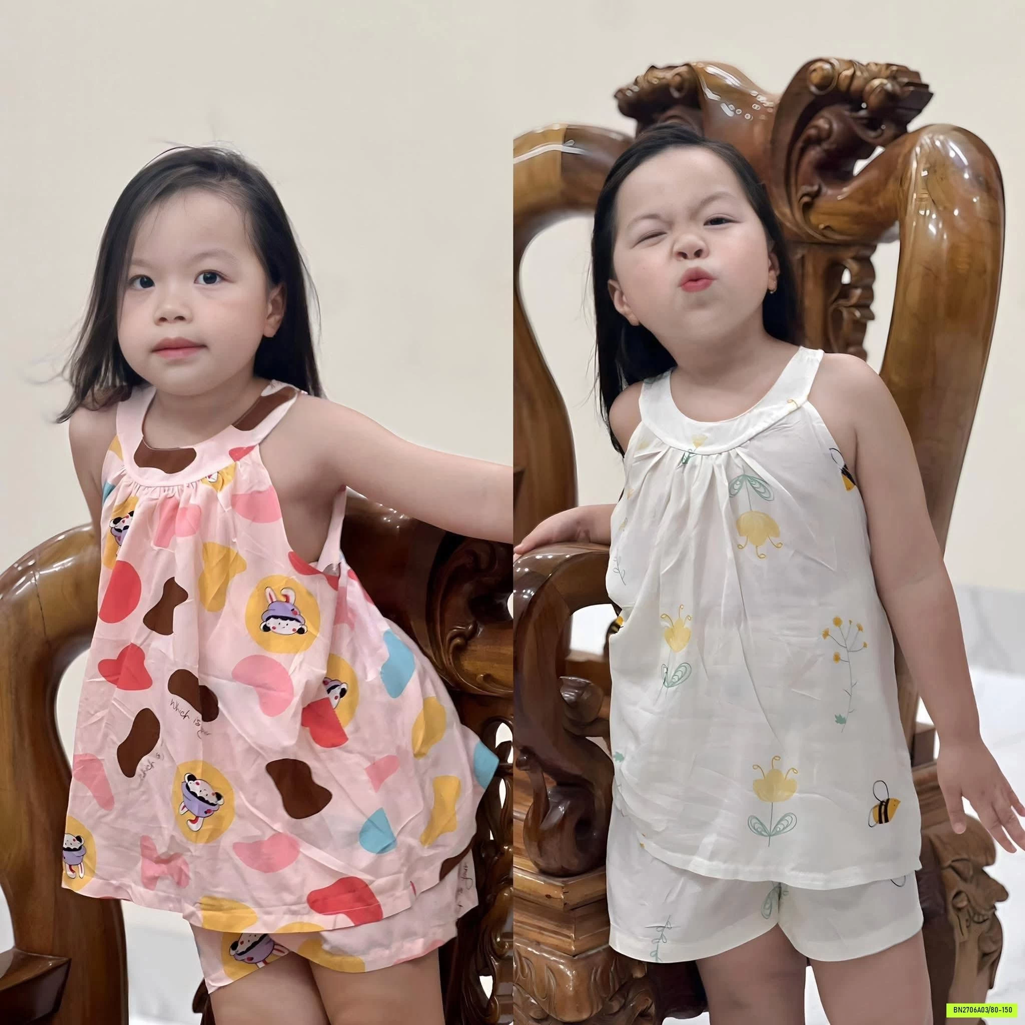 BỘ LANH CỔ YẾM CHO BÉ
