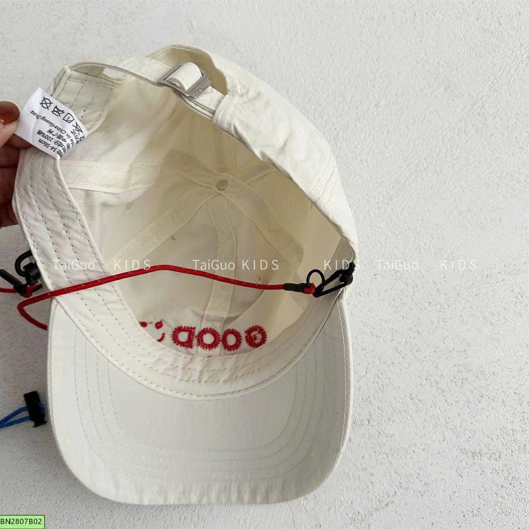 MŨ KẾT GOOGMORNING DÂY BUỘC