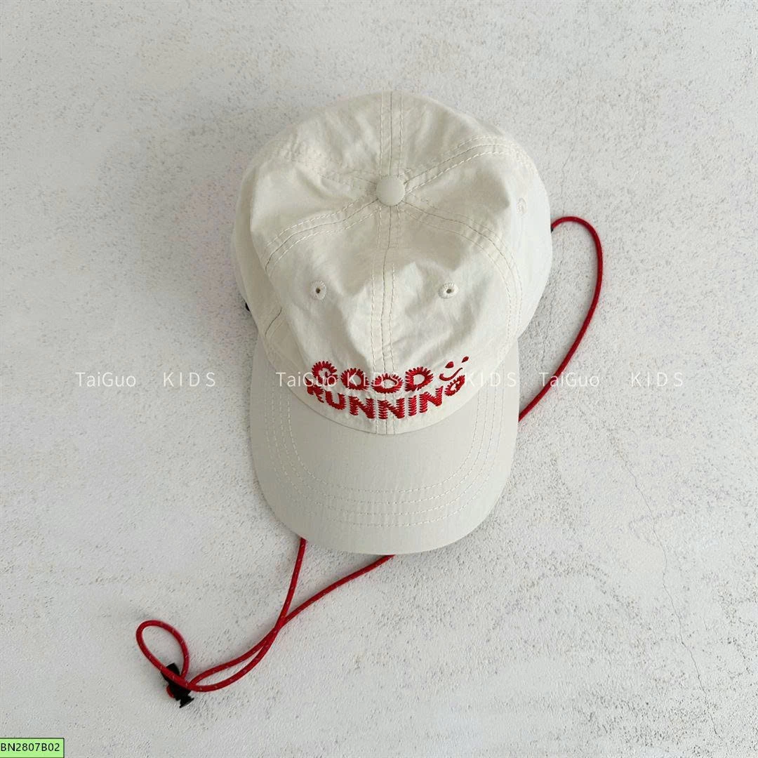 MŨ KẾT GOOGMORNING DÂY BUỘC
