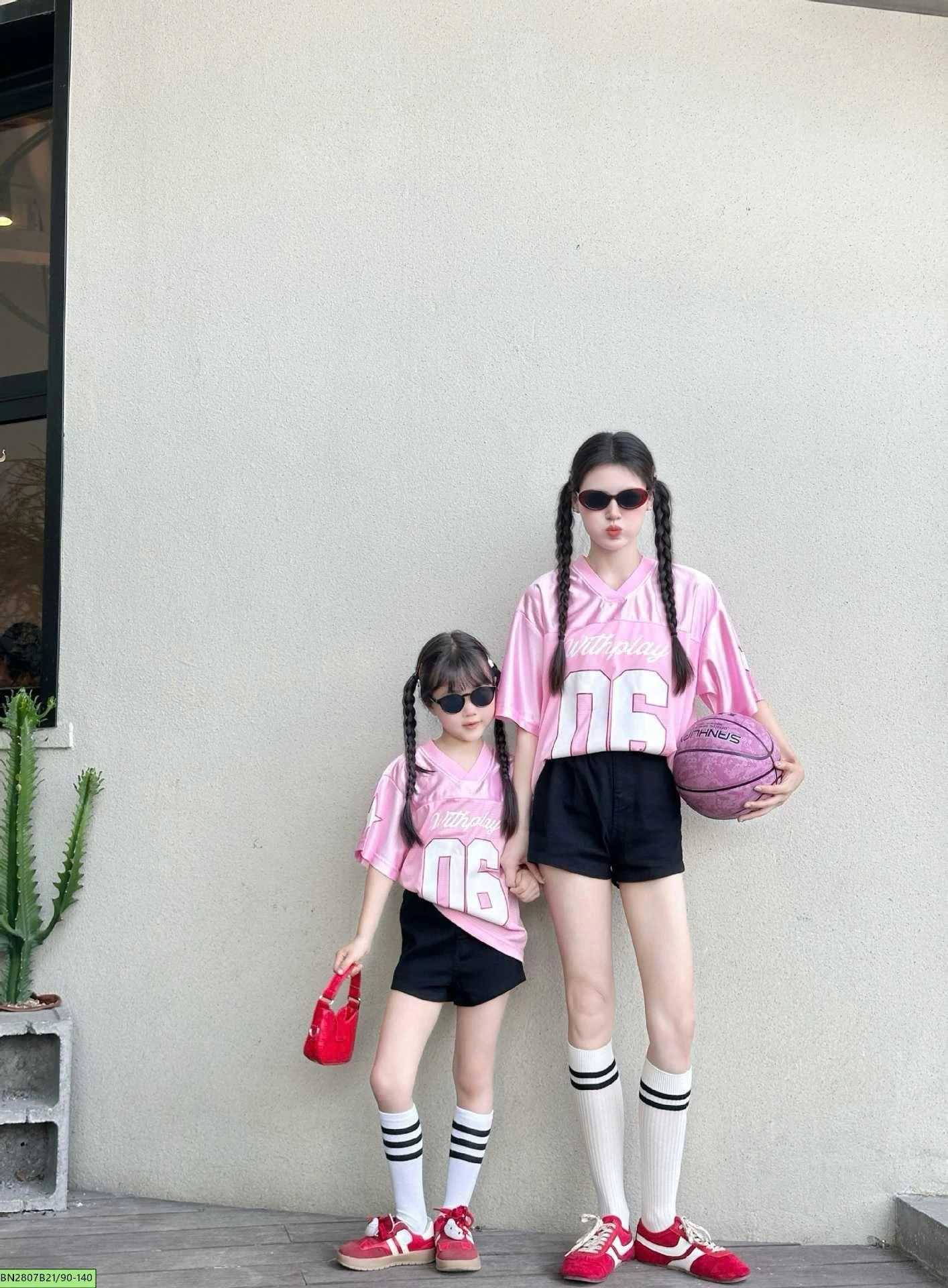 SÉT THỂ THAO HỒNG SỐ 06 MẸ VÀ BÉ