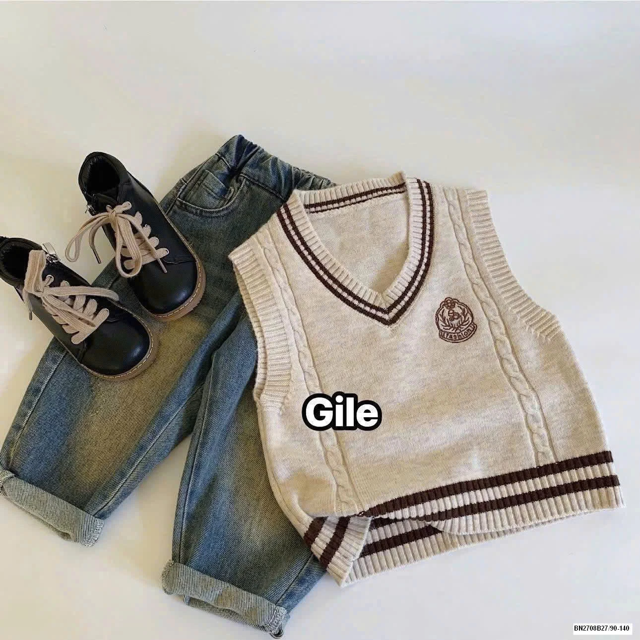 SÉT ÁO LEN 2 CHI TIẾT