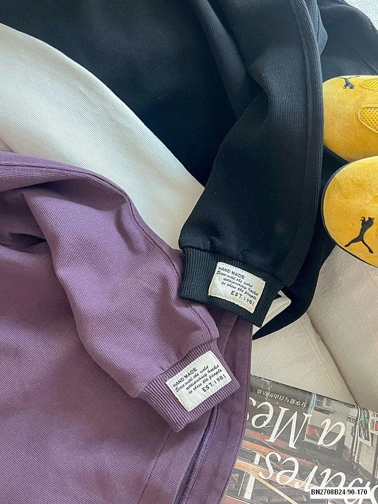 ÁO NỈ DÁNG OVERSIZE CHO BÉ AMBB 25F148