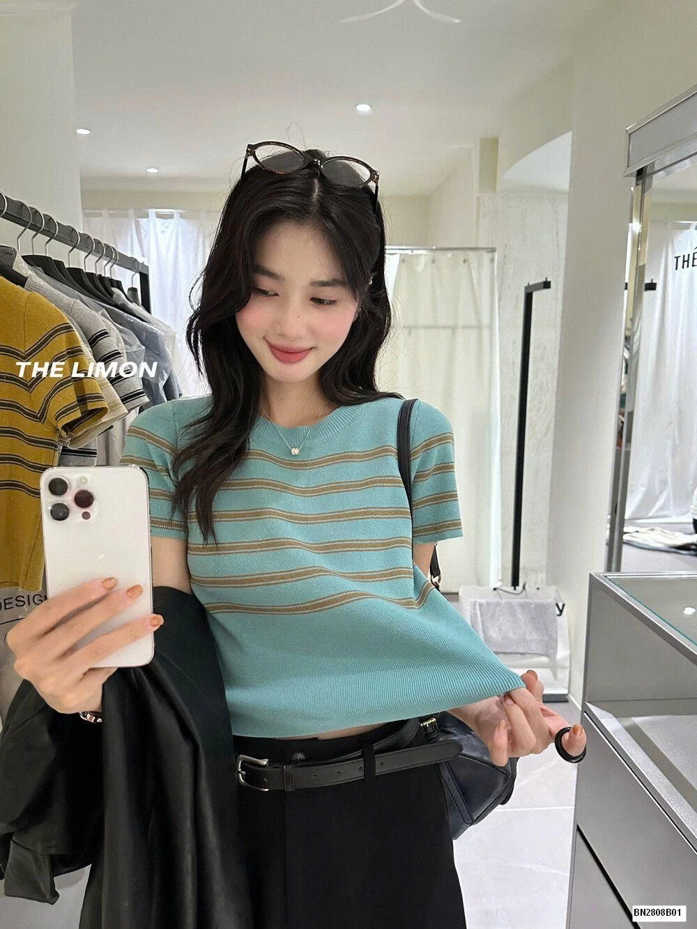 ÁO LEN DỆT PHỐI KẺ NỮ NHÀ THE LIMON