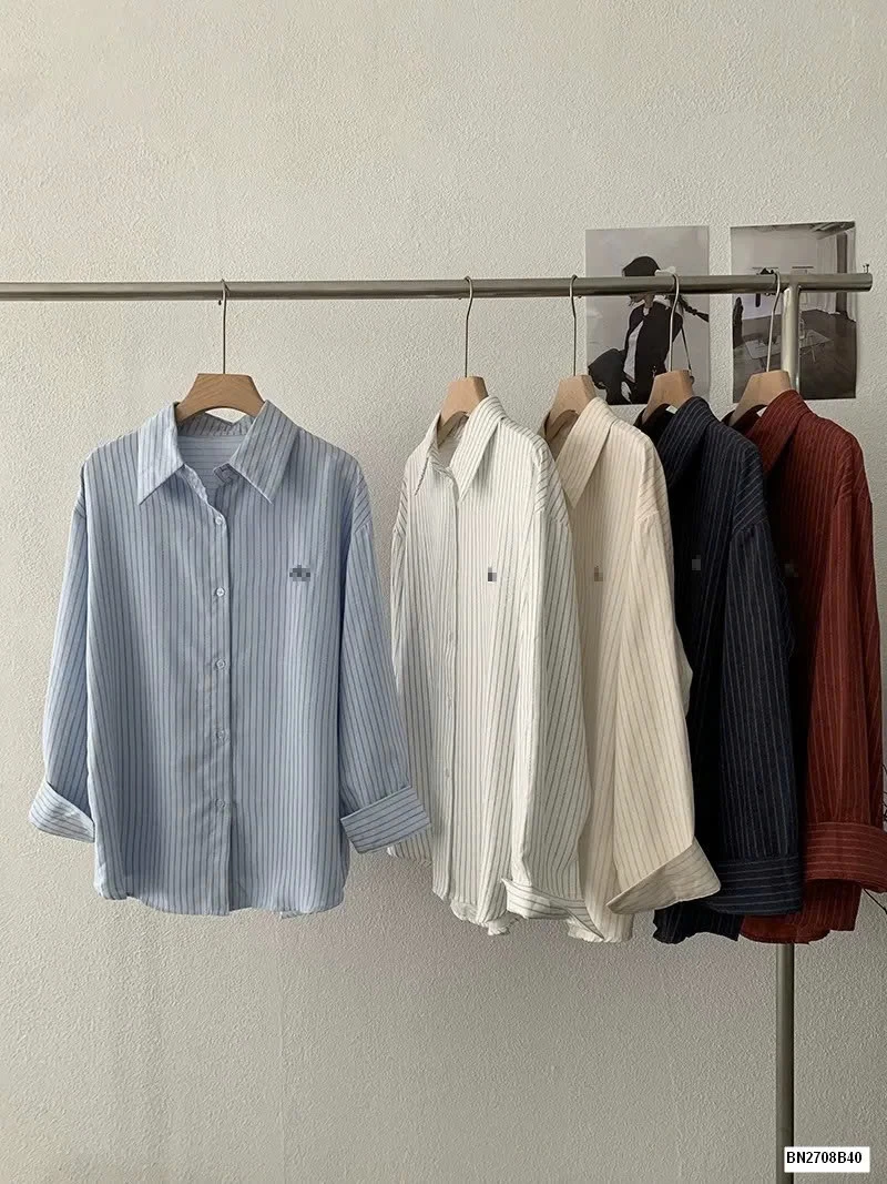 ÁO SƠ MI SỌC ALO