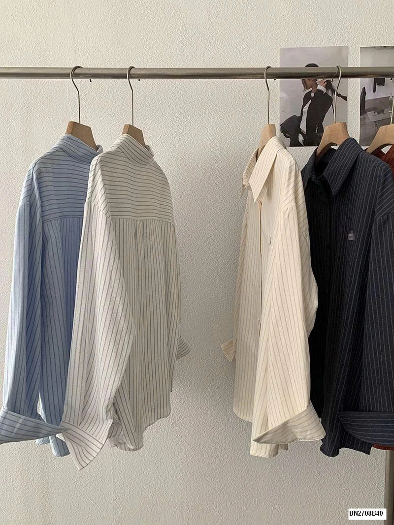 ÁO SƠ MI SỌC ALO