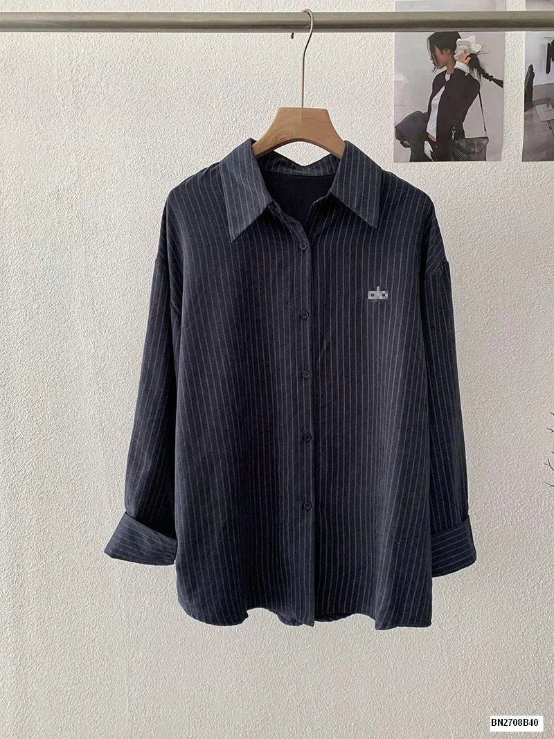 ÁO SƠ MI SỌC ALO