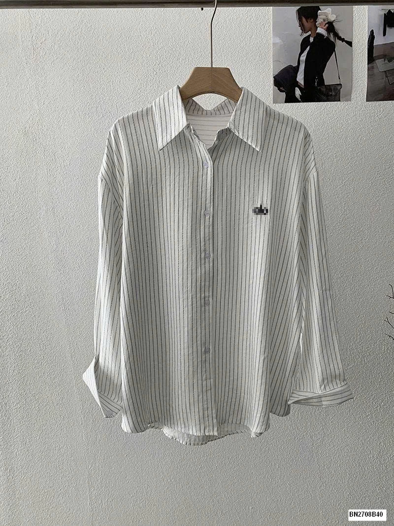 ÁO SƠ MI SỌC ALO