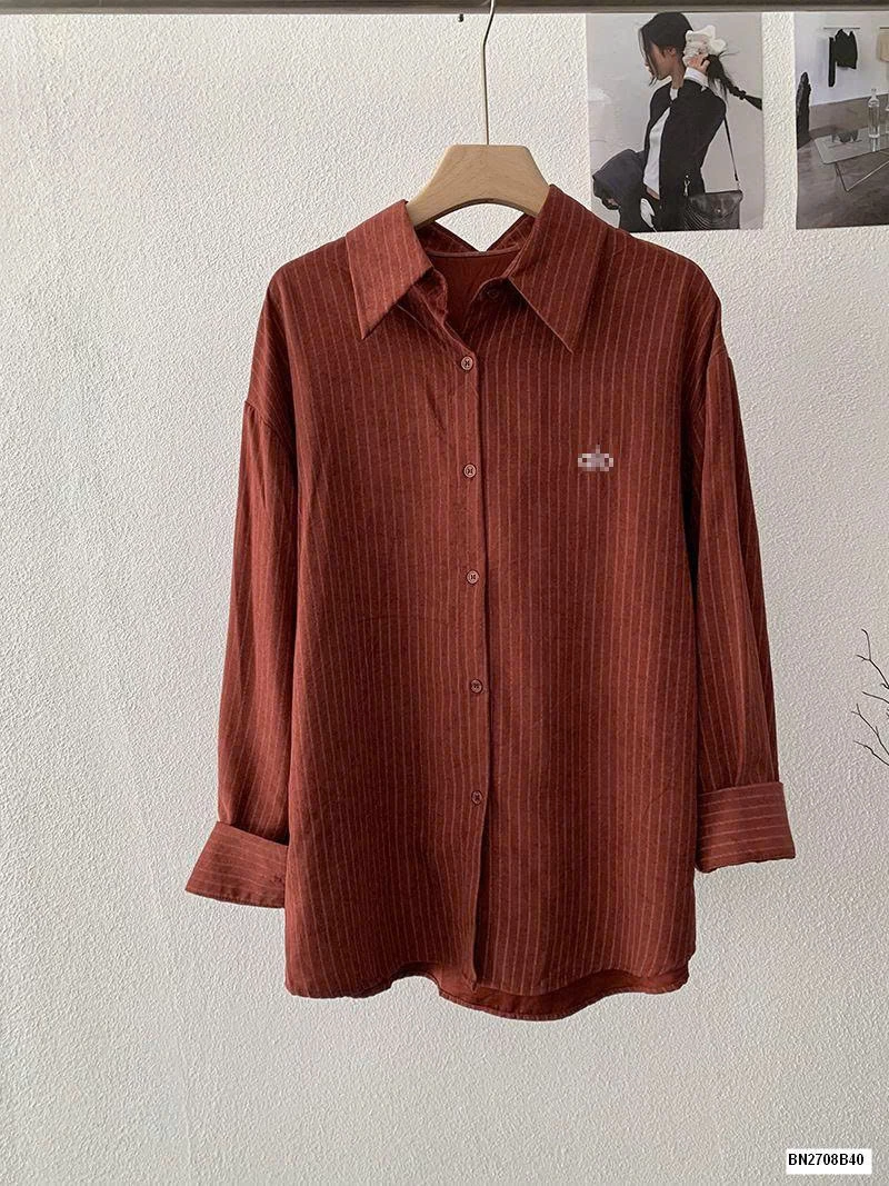 ÁO SƠ MI SỌC ALO