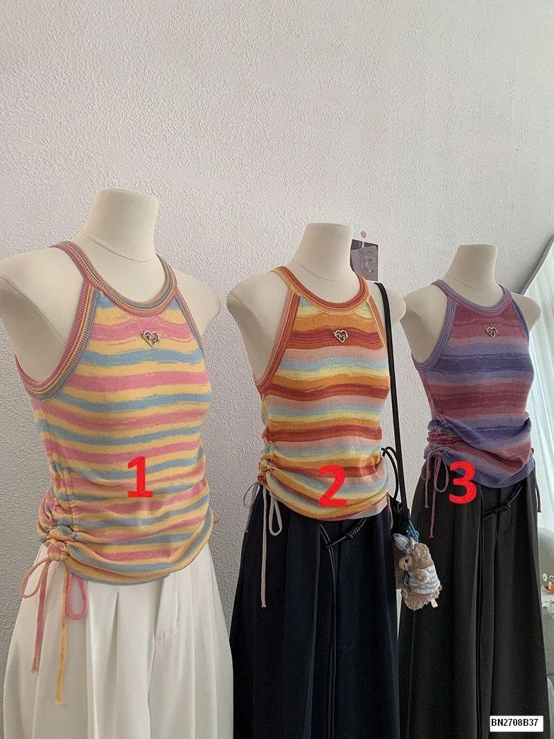 ÁO LEN CỔ YẾM SẮC MÀU