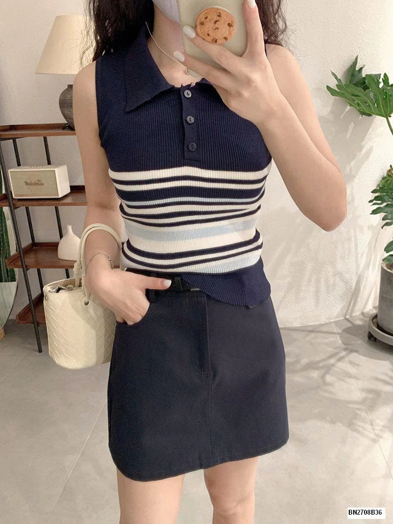 ÁO PLO LEN SÁT NÁCH KẺ NGANG