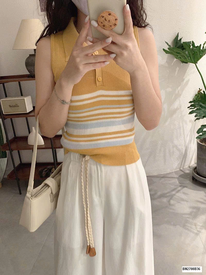 ÁO PLO LEN SÁT NÁCH KẺ NGANG