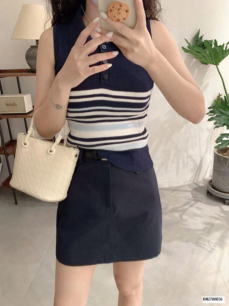 ÁO PLO LEN SÁT NÁCH KẺ NGANG